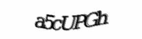 Security check image, please type the characters shown
