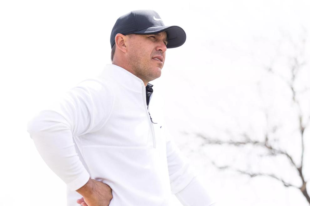 Captain Brooks Koepka of Smash GC waits on the fifth tee during the final round of the LIV Golf Tucson at the Gallery Golf Club on Sunday, Mar. 19, 2023 in Tucson, Arizona. 