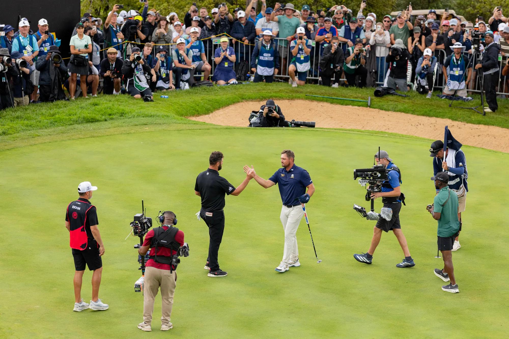 Bryson & Rahm Embrace